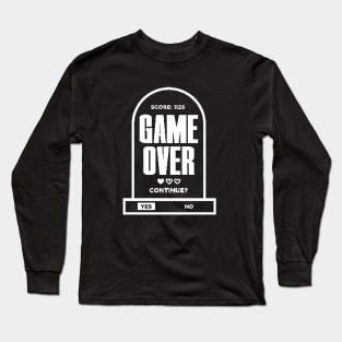 Game Over Long Sleeve T-Shirt